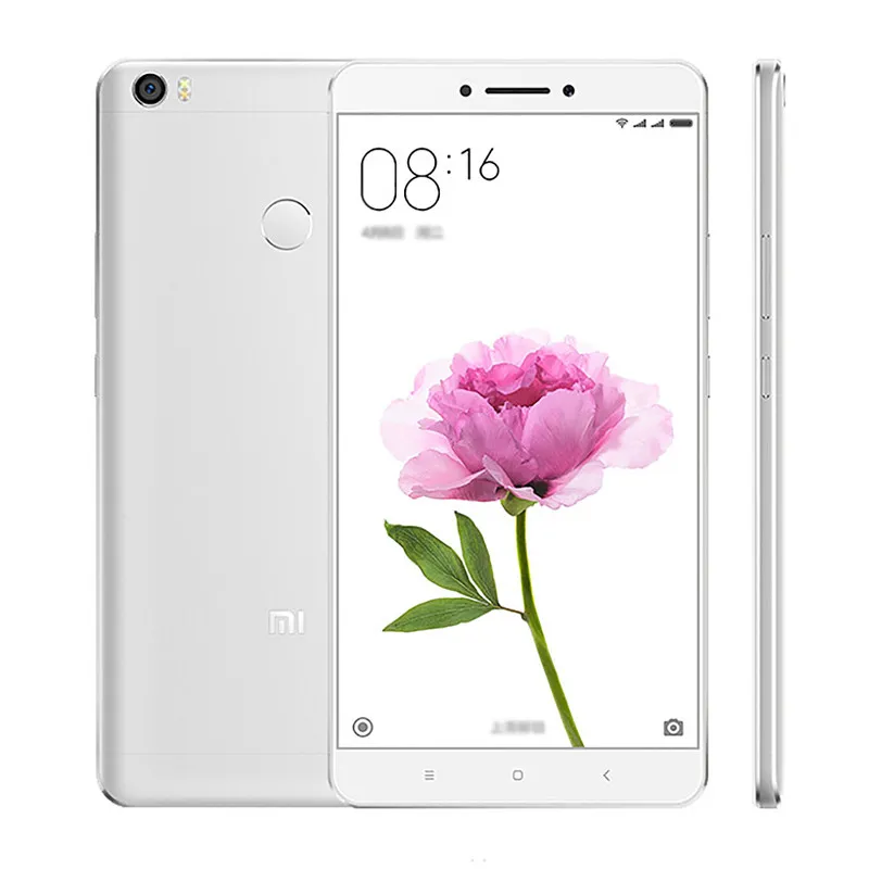 Mi originale Xiaomi Max Pro 4G LTE téléphone mobile Snapdragon 650 Hexa Cœur 2 Go de RAM 16 Go ROM Android 6.44" 16.0MP ID d'empreintes digitales Cell Phone Nouveau