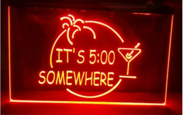 ZIJN 500 ERGENS MARGARITA beer bar pub club 3d borden led neon light sign home decor ambachten