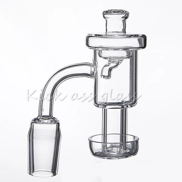 Terp Smoking Accessories Vacuum Quartz Banger & Carb Cap 10mm 14mm 18mm Slurper Domeless Nail Dab Rig 633