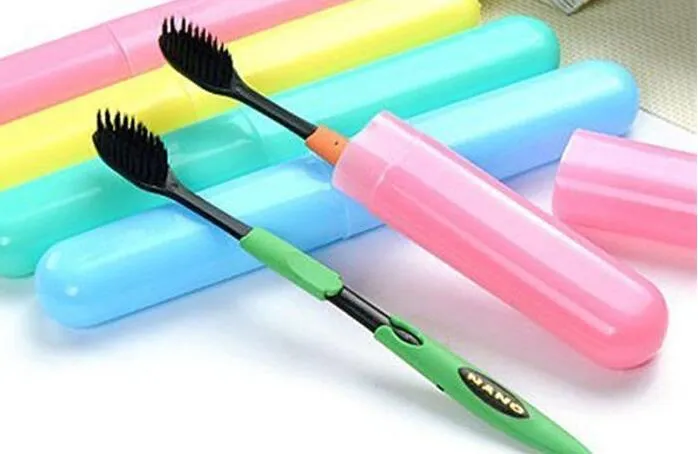 New Arrive Trendy Travel Hiking Camping Toothbrush Protect Holder Case Box Tube Cover KD1