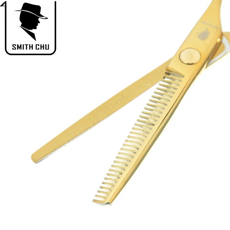 5.5 pouce SMITH CHU Chaud Coiffure Amincissement Salon Ciseaux JP440C Droite Ciseaux Meilleur Coiffeur Ciseaux pour Coiffeur Outils, LZS0028