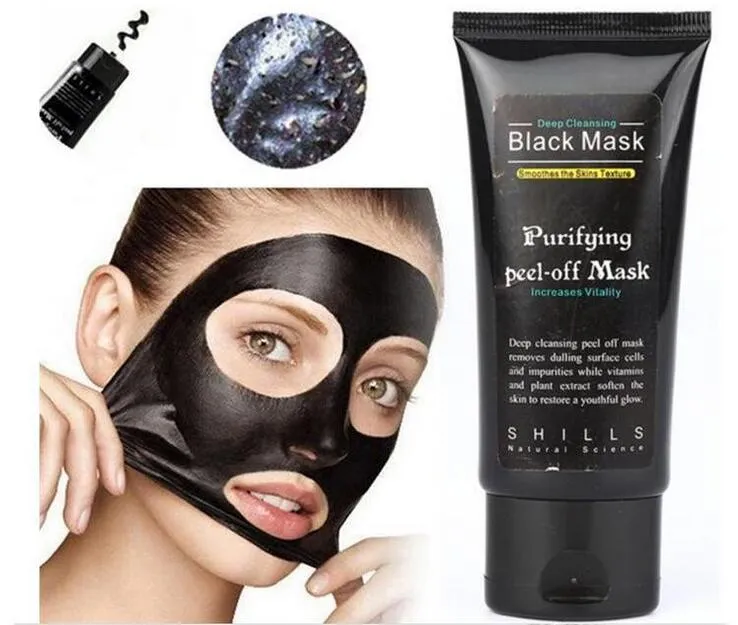 SHILLS Deep Cleansing Black Mask Pore Cleaner 50ml Purifying Peel-off Mask Blackhead Ansiktsmask peel off