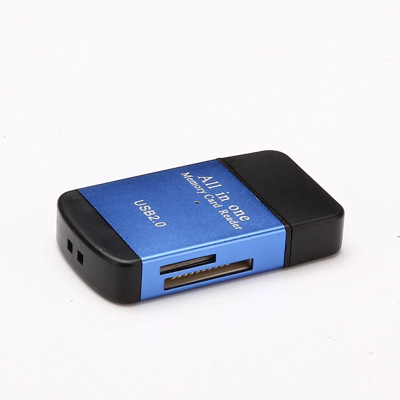 (Noir) USB Tout en un Lecteur de carte mémoire Pour Micro SD MMC SDHC TF M2  Memory Stick