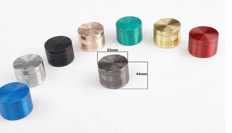 The new foreign trade wear smoke four - layer zinc alloy thread grinder diameter 40MM 50MM 55MM 63MM