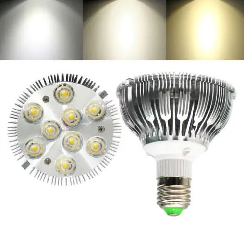 2017 Dimmable Led bulb par38 par30 par20 85-240V 9W 10W 14W 18W 24W 30W E27 LED Lighting Spot Lamp light downlight