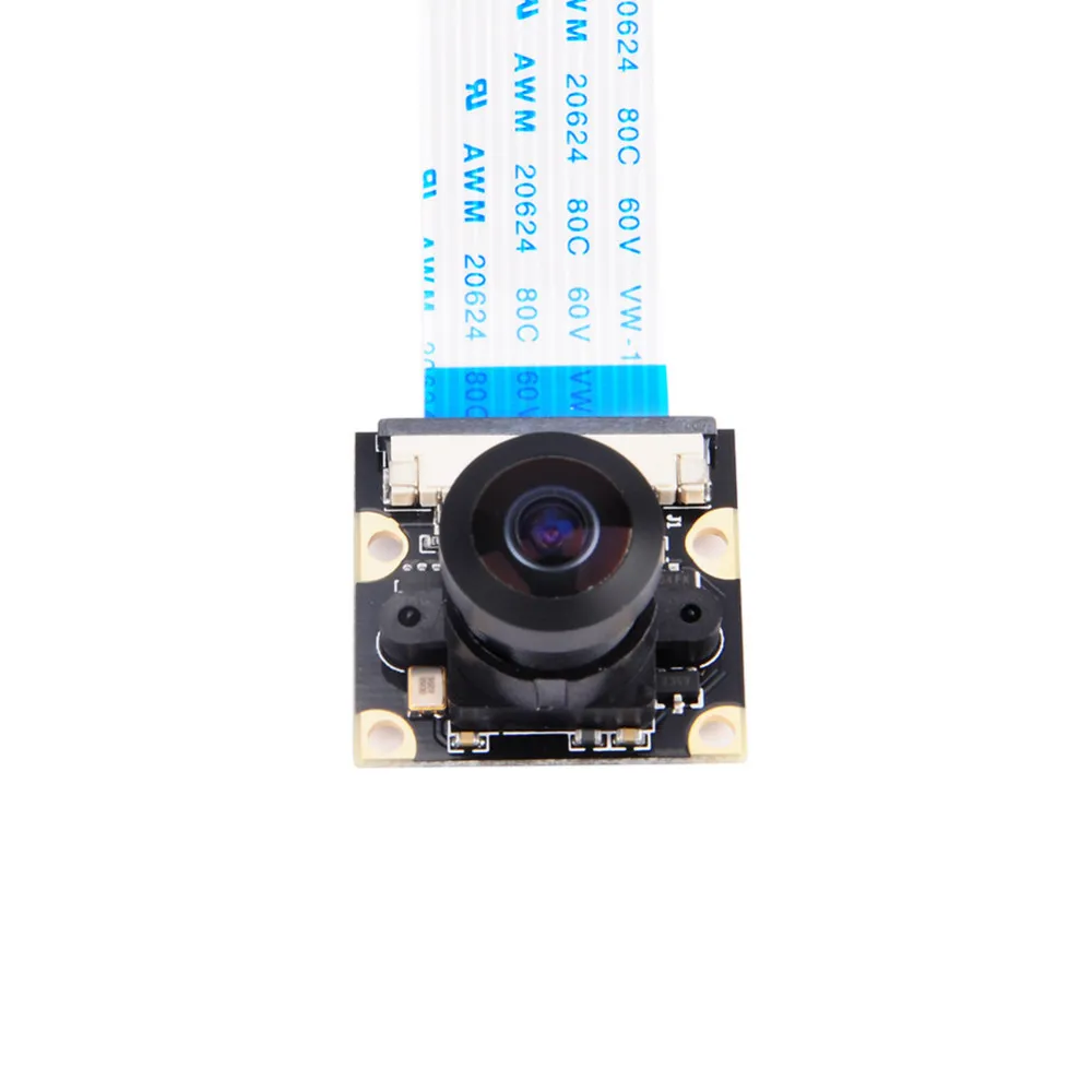 Raspberry Pi Night Vision Camera Module Board 5MP 160 Wide Angle Fish ...