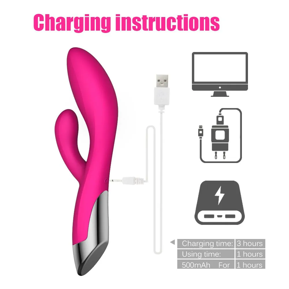 Vloeibare siliconen waterdichte vrouwelijke GSPOT dubbele vibrerende stick volwassene seksspeeltjes paren producten vibrators voor vrouwen dildo vibrator q9567072