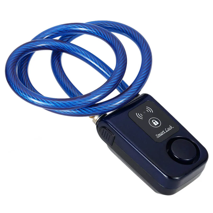 Alarm bike lock outlet