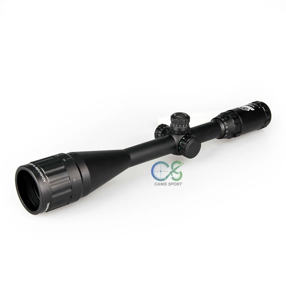 CANIS LATRANS Zakres 6-24x50 Tactical Optic Rifle Scope Center Point Scope for Hunting Fotografowanie Zabytków CL1-0150