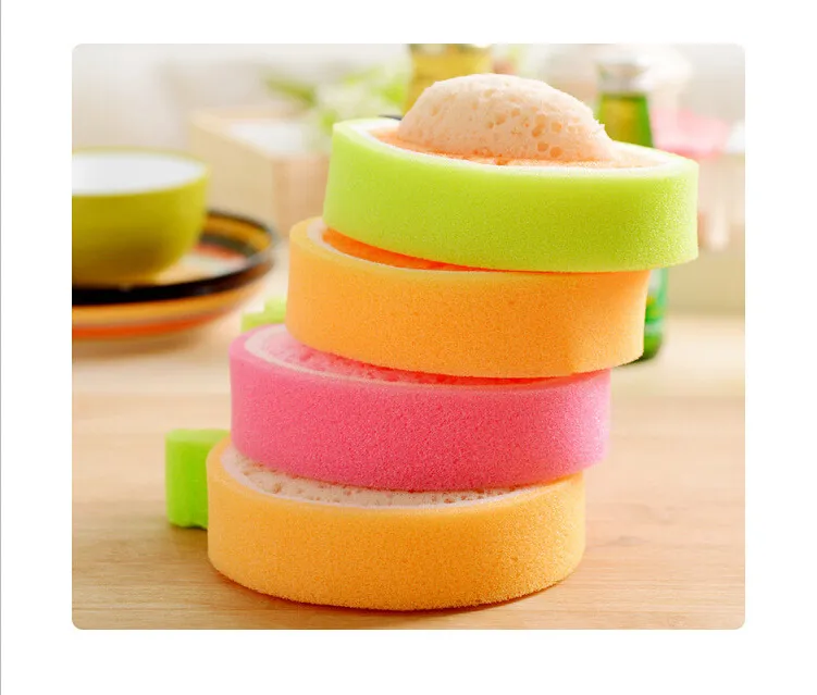 Fruit thickening sponge to wipe microfiber cloth cloth Dish cloth wholesale strong decontamination dish towels