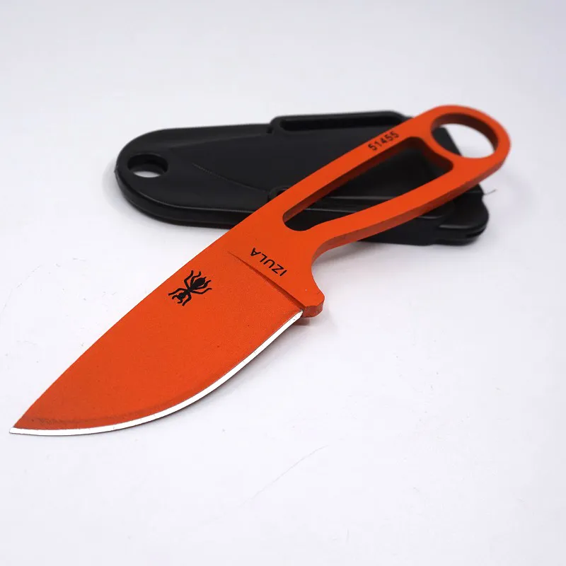 Myr liten bärbar fast knivkniv 440c stål full tang raka jaktknivar utomhus camping överlevnad EDC verktyg 4 färger
