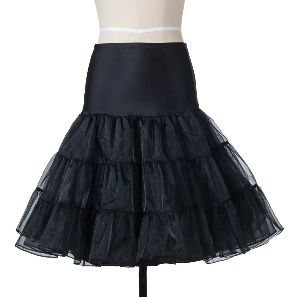 50 s Vintage Rockabilly jupon de mariée coloré sous-jupe une ligne Tulle danse porter nouveau Tu Tu jupe