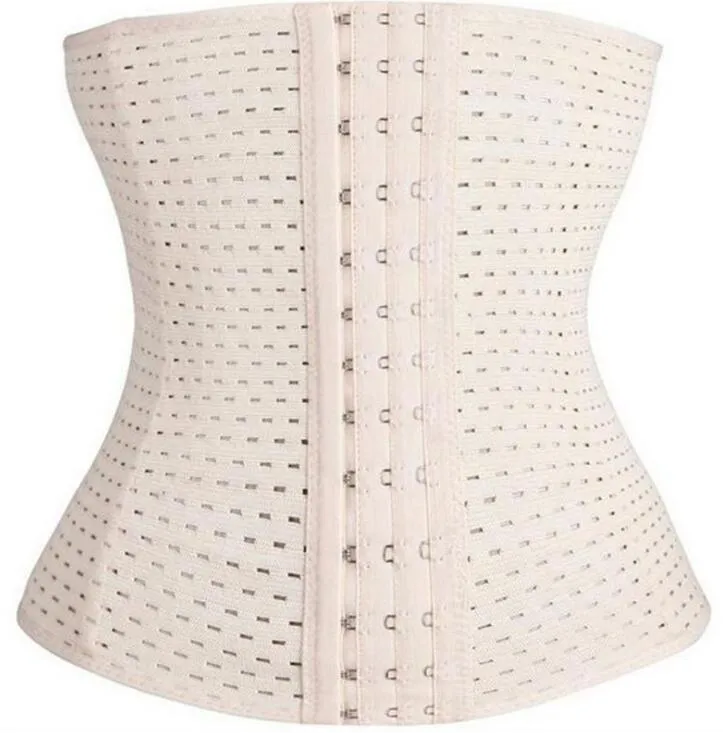 S m l xl 2xl 3xl korsett midja tränare cincher control body shaper underbust sport bantning svart