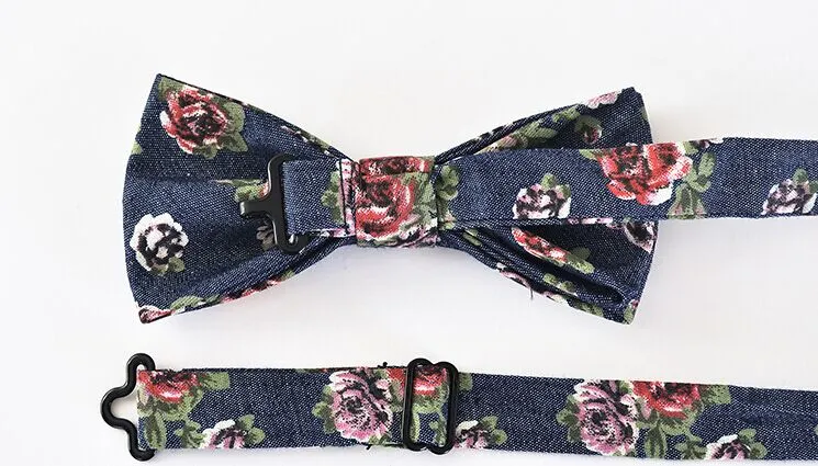 New Cowboy bow tie adjust the buckle Men's married bowknot Necktie Occupational tie for Christmas Gift