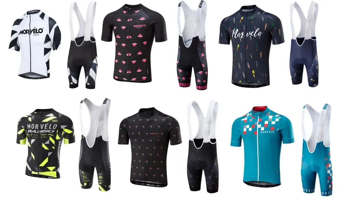 Morvelo Fietsshirt Set heren Ropa Ciclismo Kleding MTB Fietskleding 2024 Fietsuniform