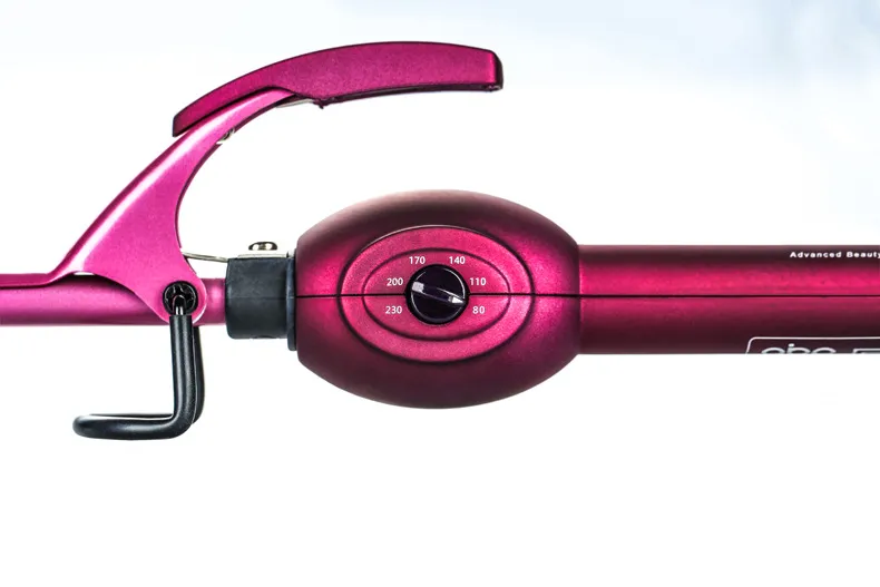 Profesjonalny obrzeża do włosów mężczyźni Curling żelaza spiralna spiralna falująca Waver Waver Roller Curling Iron Wand szczypc 9 mm Man Man Cur4184252