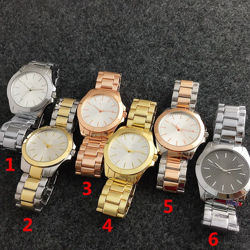 Femmes Quartz Watch en acier inoxydable Luxury Lady Wristwatch Classic Simple Design High Quality Watches Whole 1222734