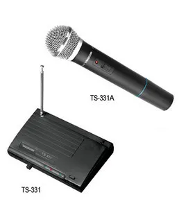 Merk TAKSTAR VHF TS-331B of TS-331A Draadloos Microfoonsysteem 1 Zender 1 Receiver Frequency Range 220 MHz-270 MHZ GRATIS VERZENDING