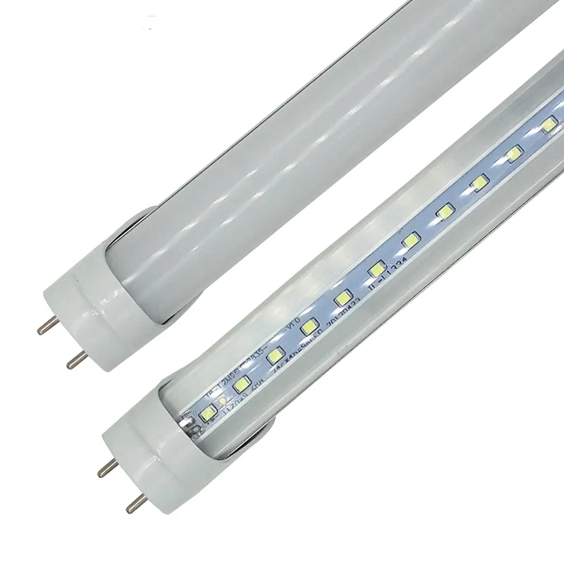 LED T8 Tüp 0.6m 2ft 12W 1100LM SMD 2835 Işık Lambaları 2 fit 600mm 85-265V led aydınlatma floresan