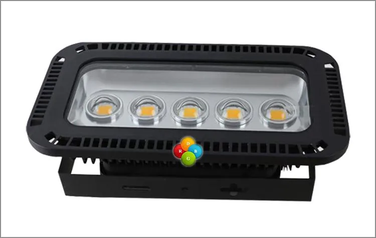DHL LED-Flutlichter, wasserdicht, 200 W, 300 W, 400 W, 500 W, 600 W, superhelles LED-Flutlicht, RGB-LED-Flutlichter, Tankstellenbeleuchtung, 666