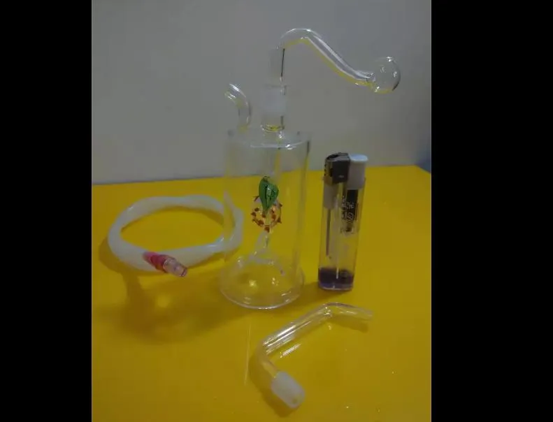 Geformter Kreis Wasserschlauchglas Bongs Zubehör Glasrauchrohre farbenfrohe Mini Multi-Farben Handrohre Best Löffel Glas Glas