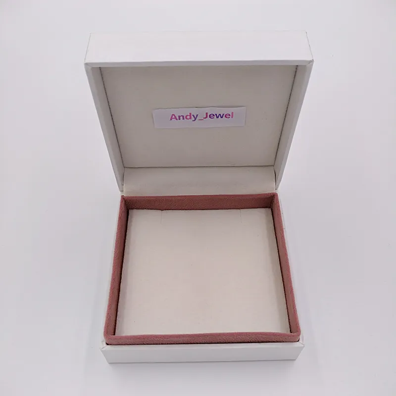 Jewelry Packaging Box 5*5*4cm for with Pandora Style Jewelry bracelet Charms Beads Ring Box Jewelry Gift Display Cases Boxes packaging