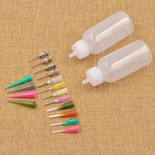 Partihandel-Fashion Henna Kit Applicator Bottle Tattoo Body Art Nozzle Teckning Making Tool Set