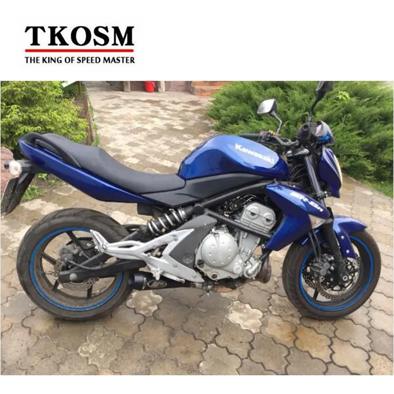 TKOSM zmodyfikowany 51mm Uniwersalny tłumik motocyklowy M4 Tłumik przypadku dla Honda CBR1000 Case dla Yamaha R6 dla Kawasaki M4 wydech