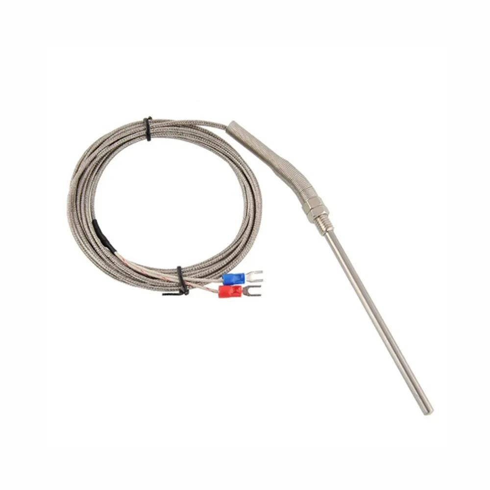 2.7M / 8.8ft Sonde en acier inoxydable Capteurs de type K 0-400C Thermocouple Contrôleur de température