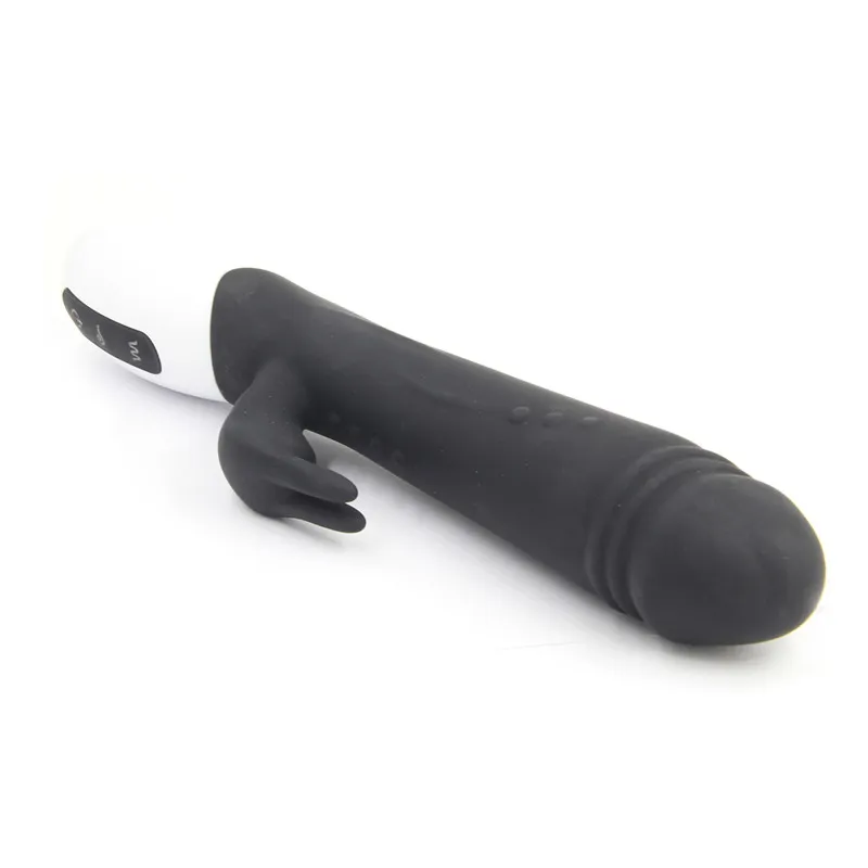 Neue 10 Geschwindigkeit Silikon Kaninchen Vibrator Dildo Vibrator Wasserdichte Klitoris Vibrator Massagegerät Spielzeug Erwachsene Sex Spielzeug für Frau8409180