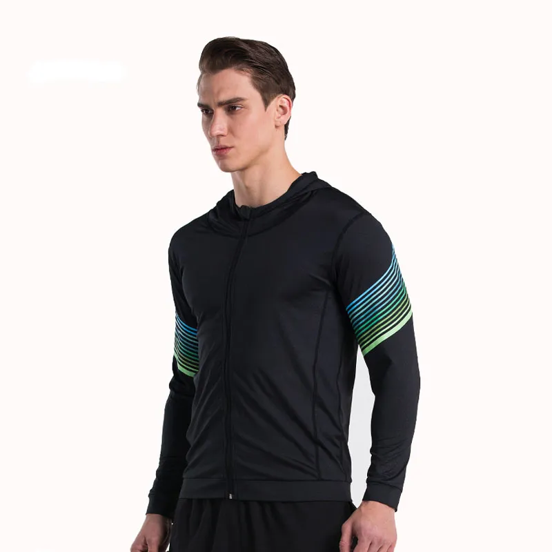 De nieuwe streamer fitness fitness strakke jas trainingsjack running bergbekleding hoodie274m