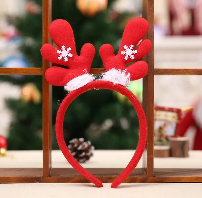 Red cabeça dupla Natal headband decorações de Natal vários modelos podem escolher G668