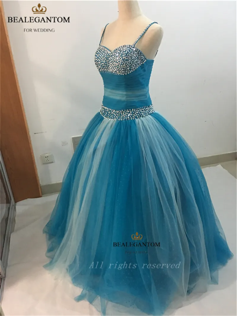 New Organza Ball Gown 2021 Quinceanera Dresses with Sweetheart Beads Lace-Up Floor Length Sweet 16 Dress For 15 Years