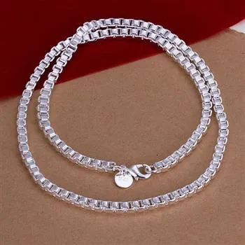 Wholesale - Retail lowest price Christmas gift, new 925 silver fashion Necklace N115