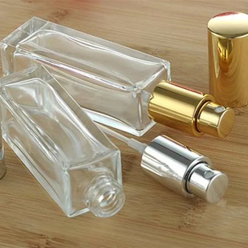 Bouteille de parfum en verre de 20 ml, flacon pulvérisateur de parfum, bouteilles cosmétiques transparentes, emballage de Parfum vide, expédition rapide F20171251