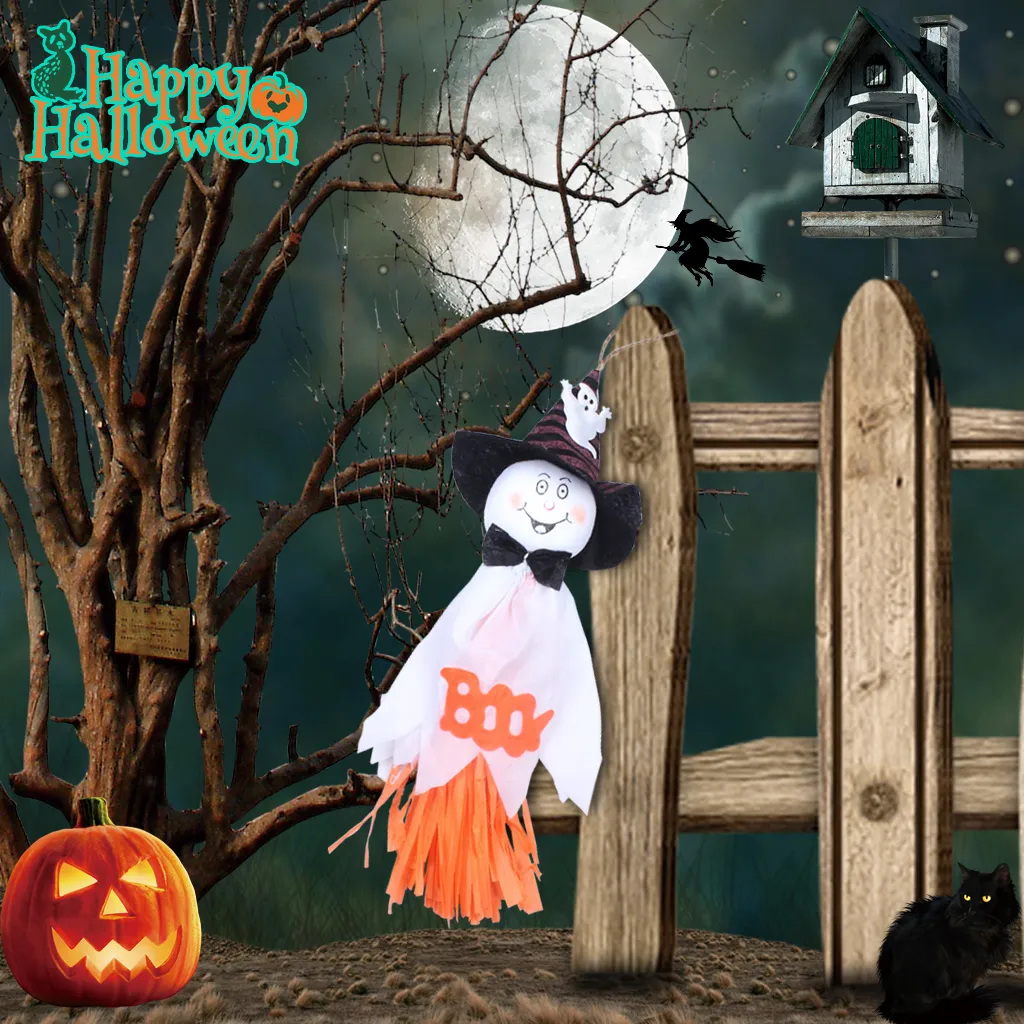 Décoration de Bar de poupée d'halloween, pendentif fantôme de citrouille,  cadeau effrayant pour enfants, décoration