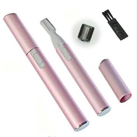 Populaire Mini Rotatif Femmes Dame Portable Électrique Épilateur Tondeuse À Sourcils Rasoir Rasoir Remover Cheveux Épilation Ensemble