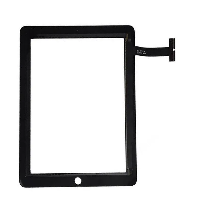 iPad 1ブラック無料DHLのためのデジタイザボタンの接着剤を持つ50ピースのタッチスクリーンのガラスパネル