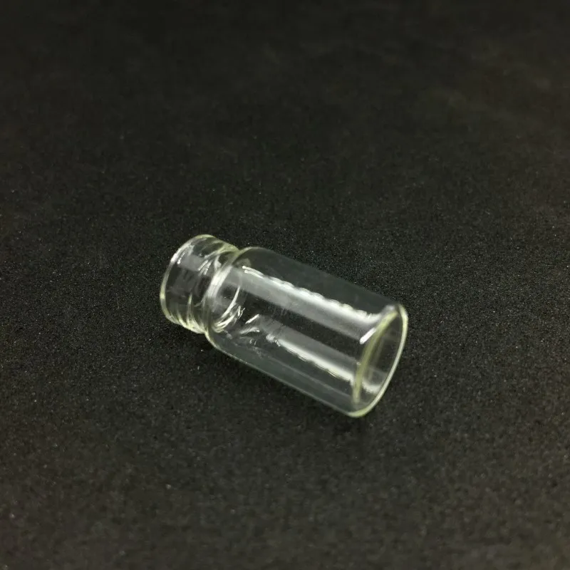 1ml şişeler Plastik fiş ile temiz cam şişeler mini cam şişe boş örnek kavanozlar küçük 22x11mm yükseklik sevimli zanaat dilek şişeleri