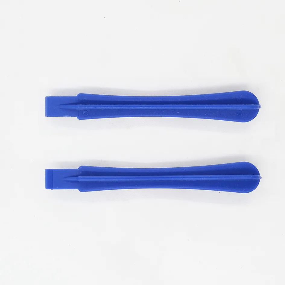 88mm Cheap Dark Blue Plastic Opening Tool Cross Crowbar DIY Repair Pry Bar for iPhone 4 5 6 7 Plus 