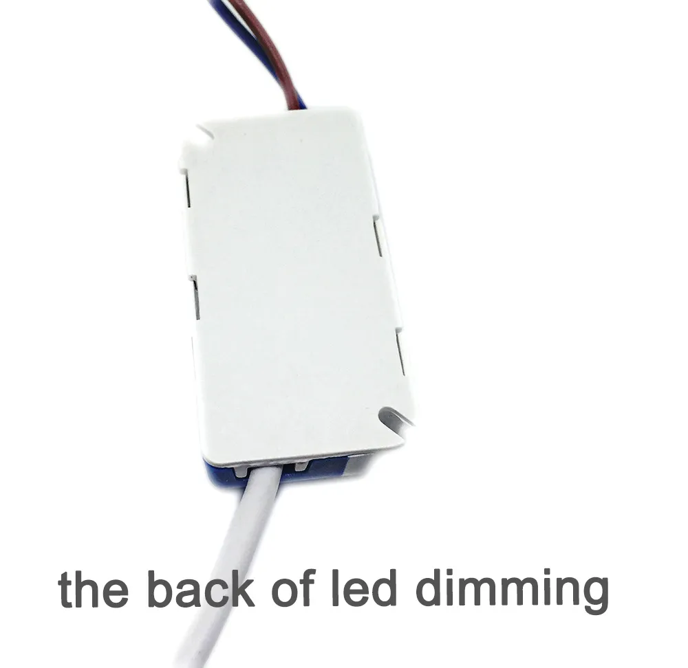 LED Driver 7-15 W Tensão de Entrada AC85-265V Saída 21-53VDimming Transformadores de Alimentação para a Luz do painel Downlight Plástico Grande Potência