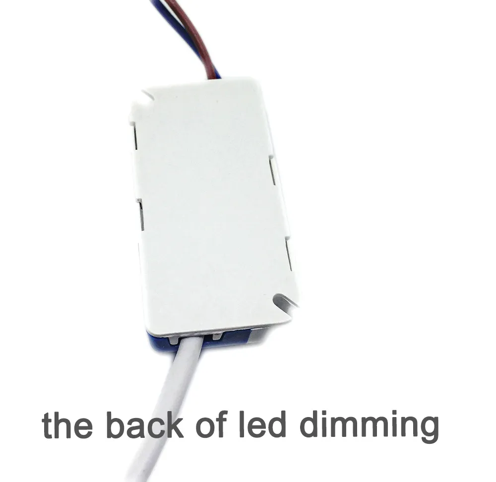 LED-drivrutin 7-15W Ingångsspänning AC85-265V Utgång 21-53VDimmar Transformers Strömförsörjning för panelljus Downlight Plast Big Power