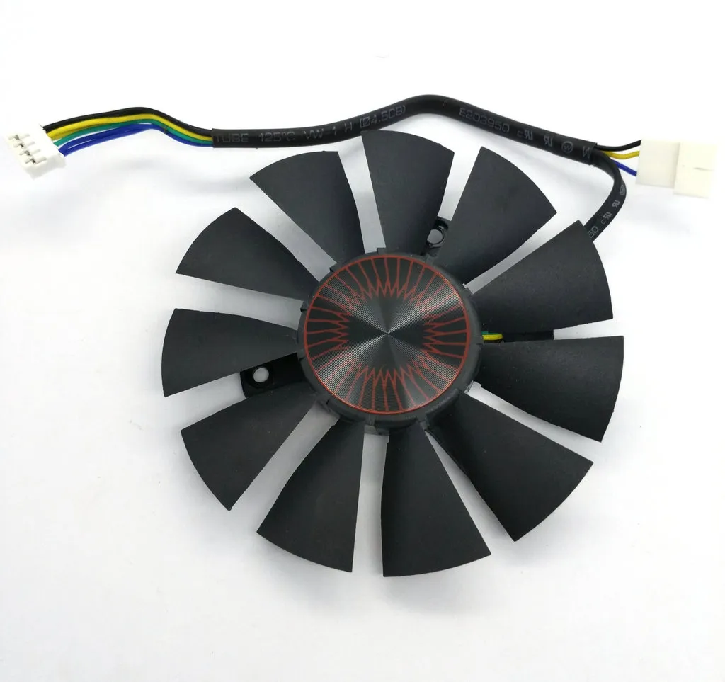 Neue Original EVERFLOW T128010SH 12V 0,25A Durchmesser 85mm Pitch 39*39*39mm mit 4 Pins für Asus STRIX GTX960 GTX750TI Grafikkarte Kühler Lüfter