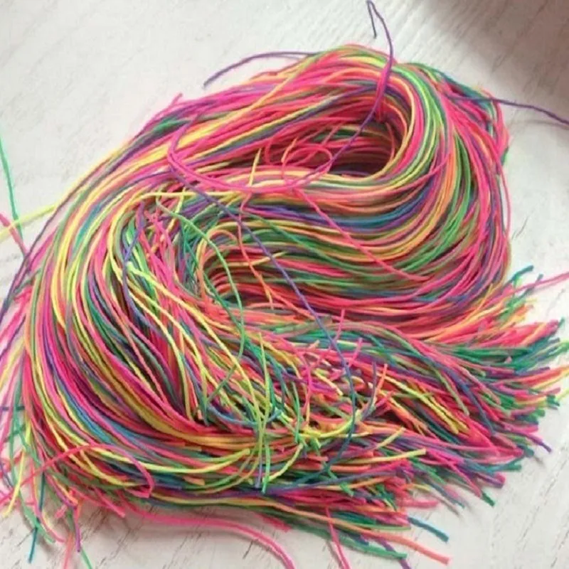 Ny ankomst för de färgglada extra strängarna Kendama Holder Kendamas Rainbow Rope Pendant Lämplig för Kendama DHL