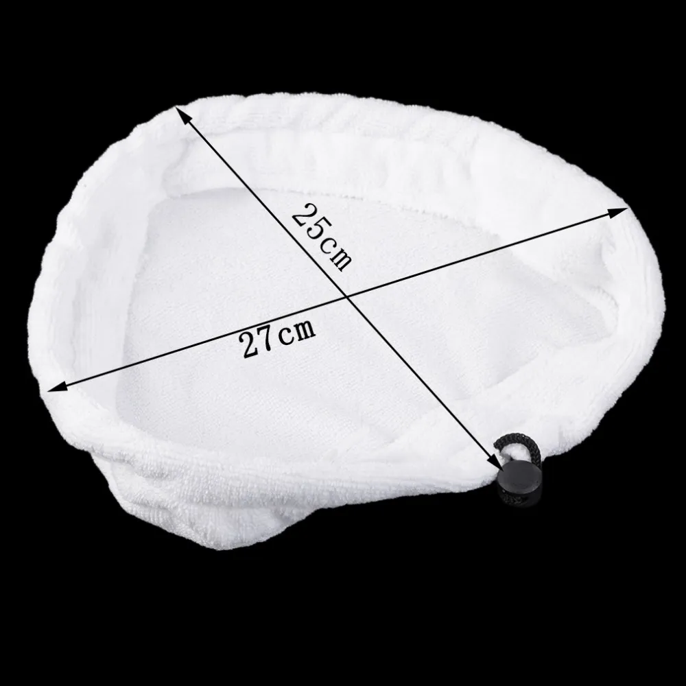스팀 걸레 스톡을위한 흰색 마이크로 섬유 세척 가능한 재사용 가능한 천 교체 재사용 가능한 패드 세척 가능한 마이크로 섬유