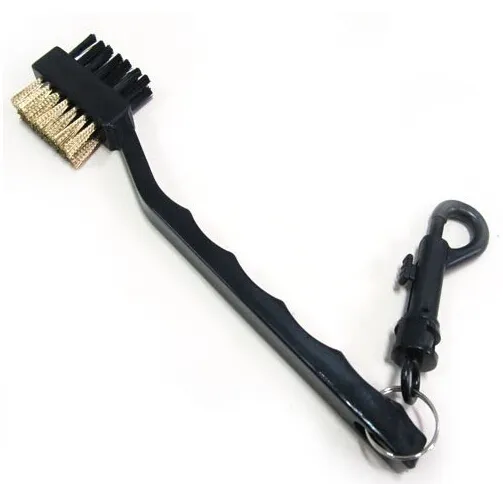 Golf Club Side Brush Gold Cleaning Brush Dual Bristles Golf Club Brush Cleaner Golf Accessory New Arrival8946057