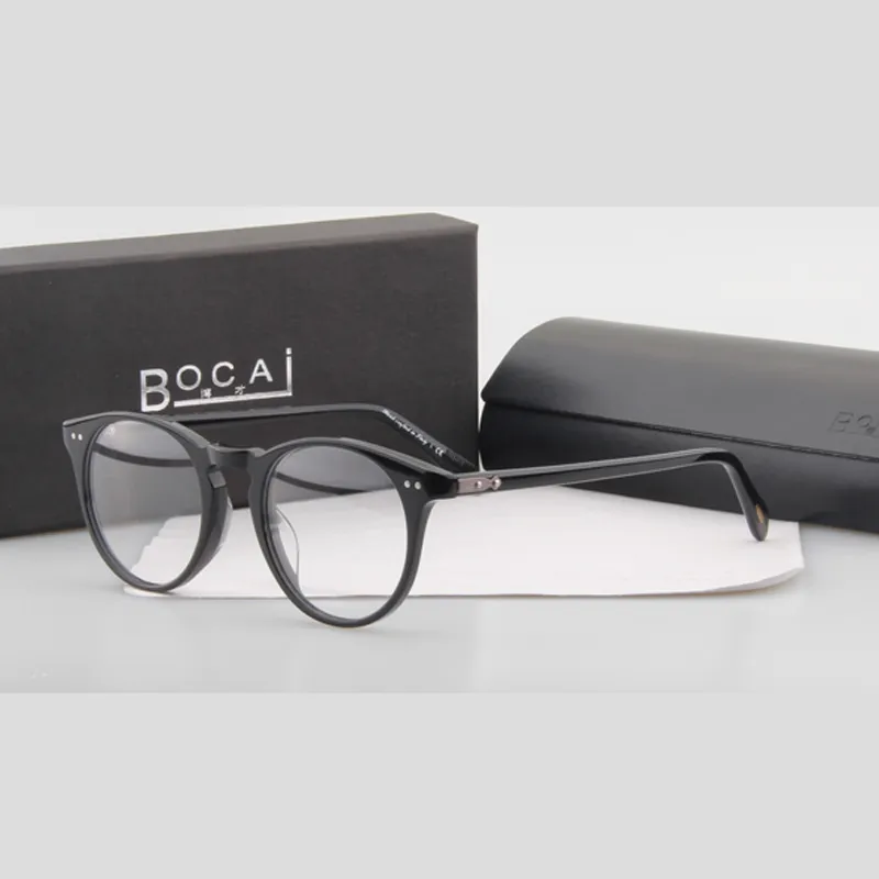 도매 - Bocai New Style 5256 Sir O 'Malley Vintage Brand Spectacles 안경 프레임 안경 광학 안경