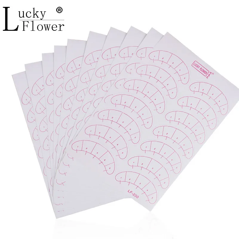 Wholesale- 70 Pairs Silk Lint Free Eye Pads False Eyelash Extension Patch Under Eye Pads Paper Traning Patches