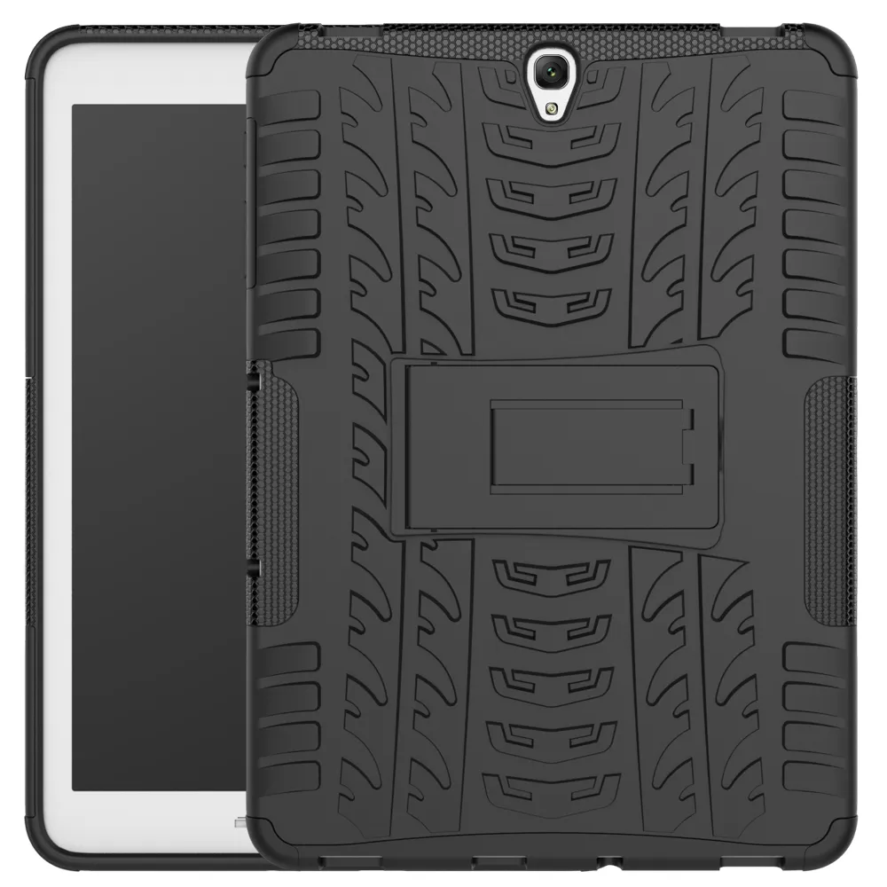 Dazzle Hybrid Kickgstry Impact Trugged Heavy Duty TPU + PC Cover Cover для Samsung Galaxy Tab A 10.1 2019 T510 T515 Tab S3 9.7 T820 20 шт. / Лот