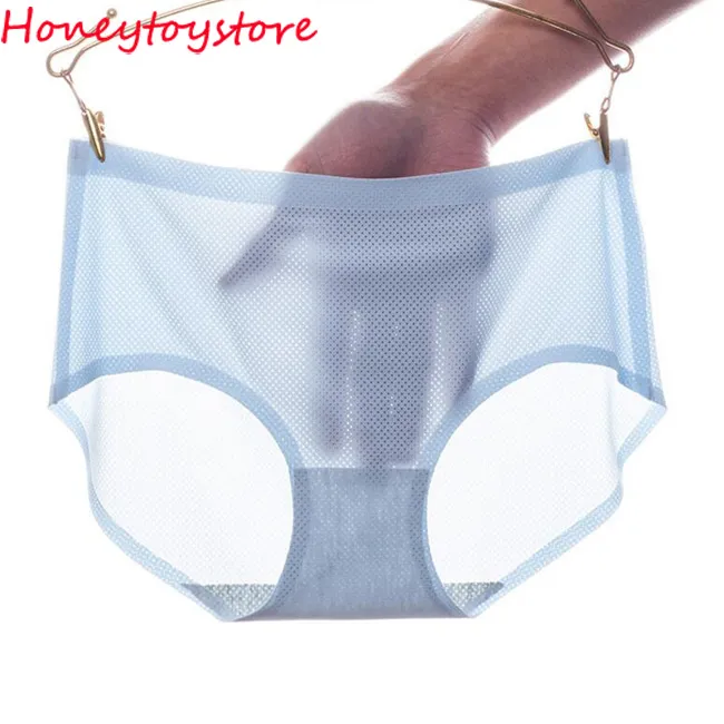 Sexy Women's Seamless breathable panties Girls Cute Low Waist Thongs Tanga Panties Briefs Intimate free size Underwear